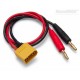 Cable Chargeur XT90/4mm banana B9689