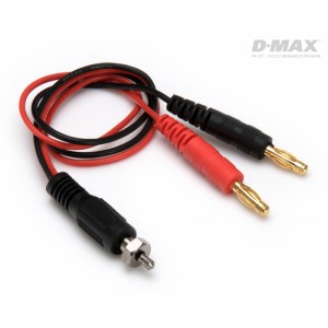 Cable Chargeur Booster/Glowstarter/4mm banana B9686