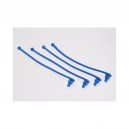 Body clip retainer, blue (4) 5751