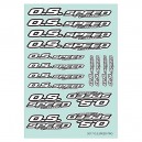 O.S.SPEED PRO DECAL 2017 BIANCO 79884294