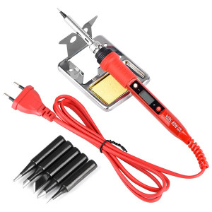 908S 80W LCD Electric Soldering Iron Adjustable Temperature.