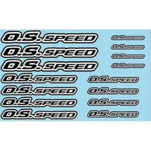 O.S.SPEED PRO DECAL 2023 BLACK 79884297