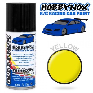 YELLOW R/C Racing Car Spray Paint 150 ml HN1300