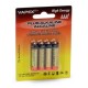 Plus Alkaline batteries AAA 4Pcs VPLUS4AAA