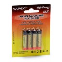 Plus Alkaline batteries AAA 4Pcs VPLUS4AAA
